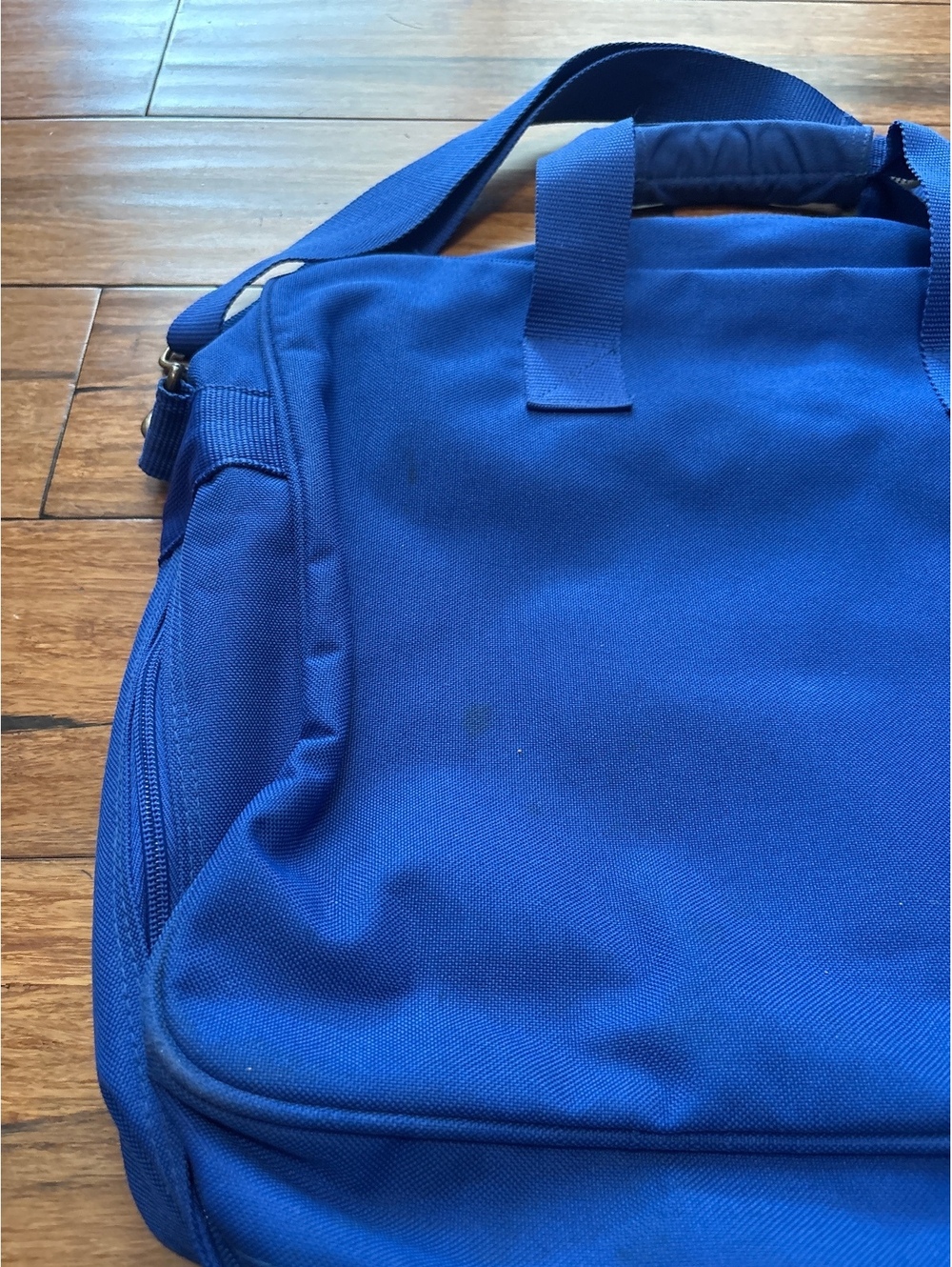 Freemason Blue Masonic Conference Briefcase Computer Bag with Emblem and Pins - Picture 7 of 9